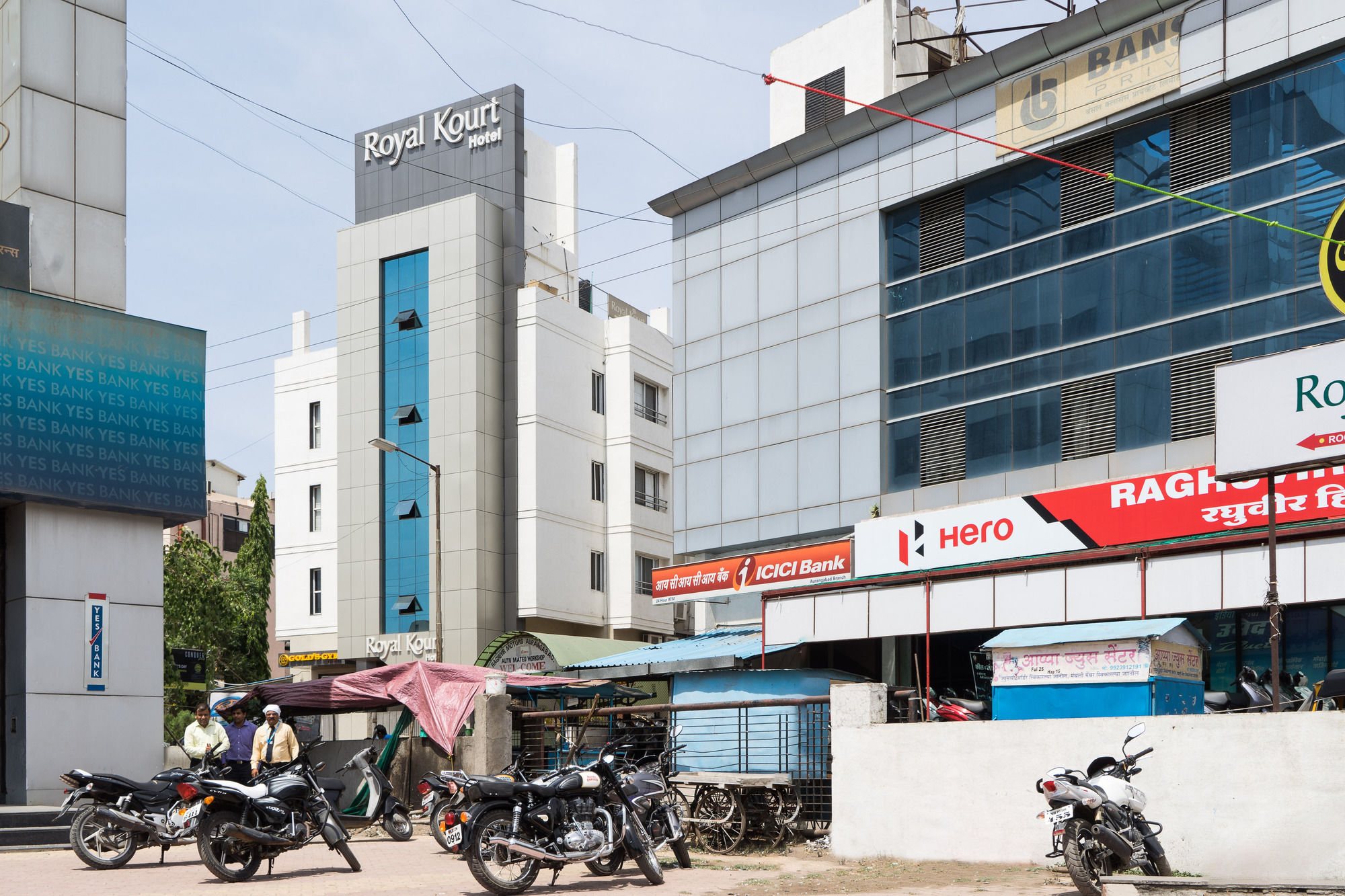 Treebo Trend Royal Kourt Aurangabad Hotell Exteriör bild